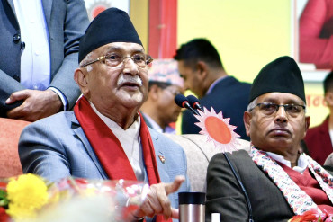 घेराबन्दी, धाँधली र बुथ क्याप्चरकाबीच एमाले पहिलो पार्टी बन्योः अध्यक्ष ओली